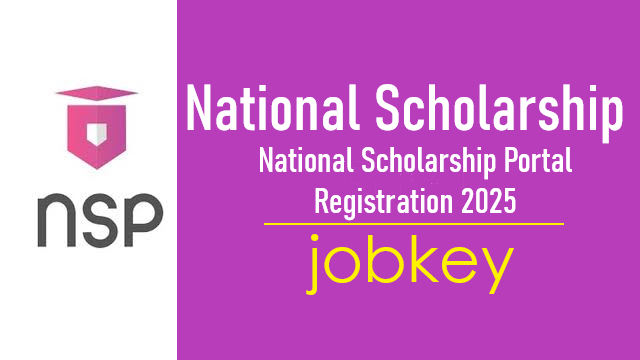 NSP National Scholarship Online Form 2025-jobkey